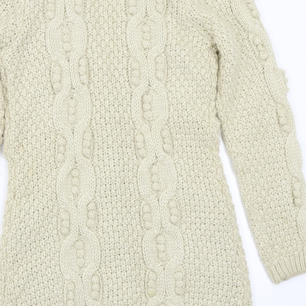 Falmer Heritage Womens Beige   Cardigan Jumper Size 12