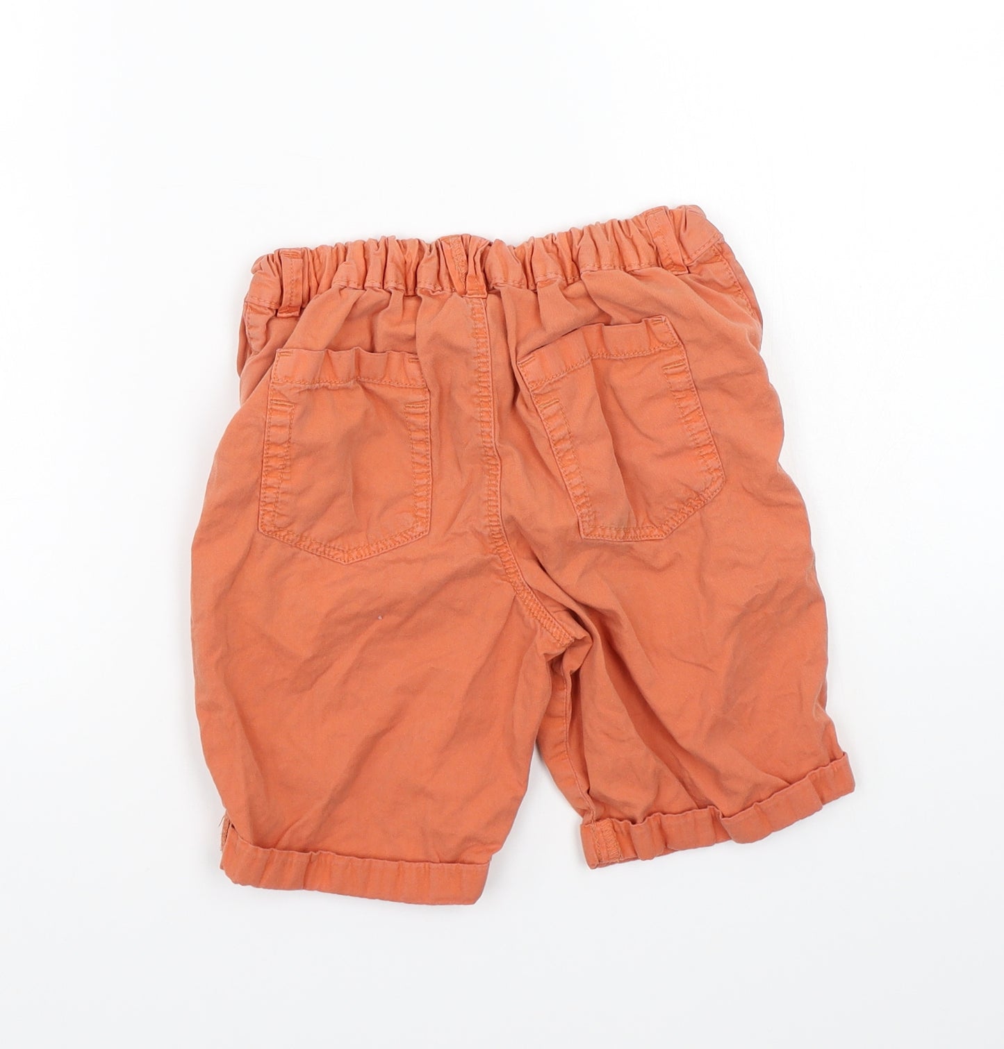 Nutmeg Boys Orange   Bermuda Shorts Size 7-8 Years