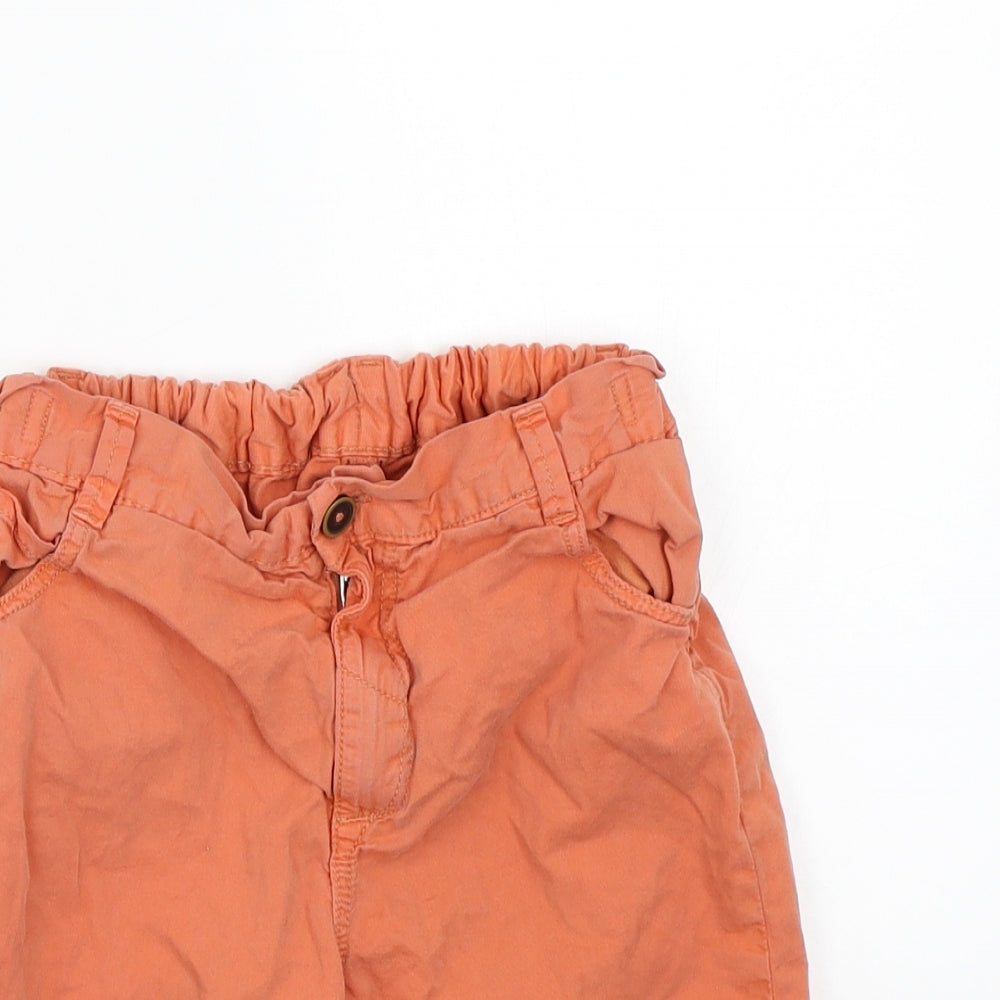 Nutmeg Boys Orange   Bermuda Shorts Size 7-8 Years