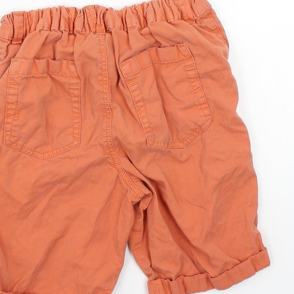 Nutmeg Boys Orange   Bermuda Shorts Size 7-8 Years