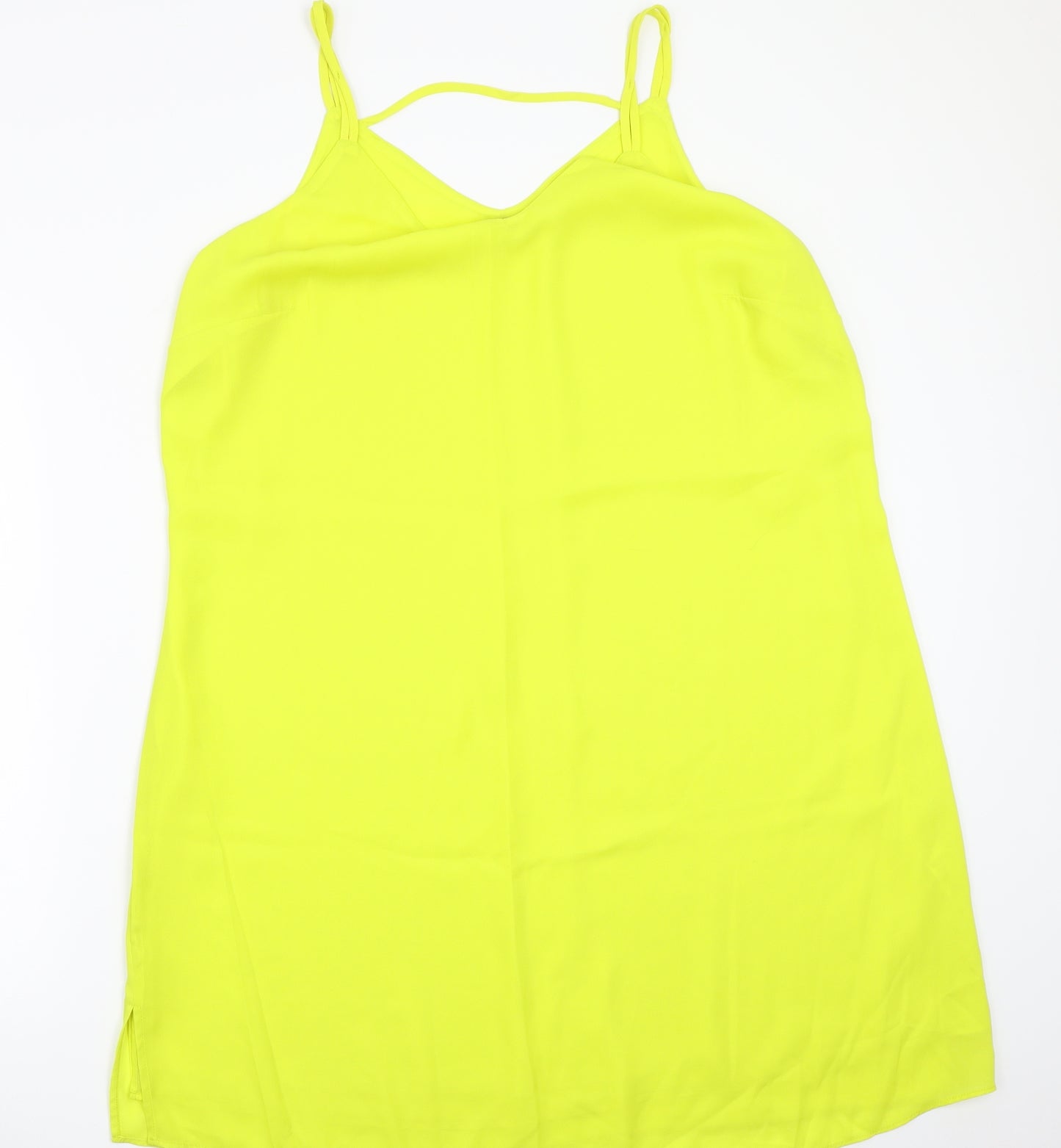TU Womens Yellow   A-Line  Size 20