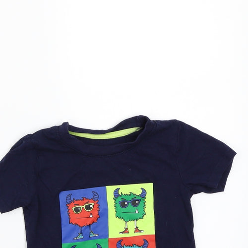 Primark Baby Blue   Basic T-Shirt Size 18-24 Months