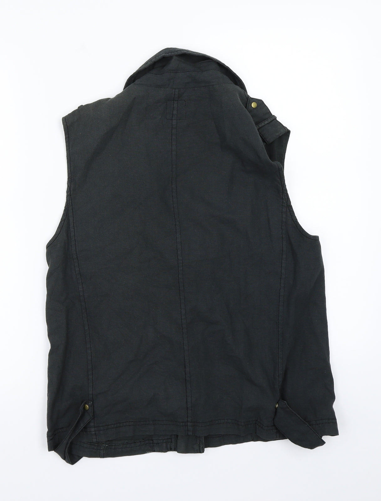 River Island Womens Grey   Gilet Coat Size 12