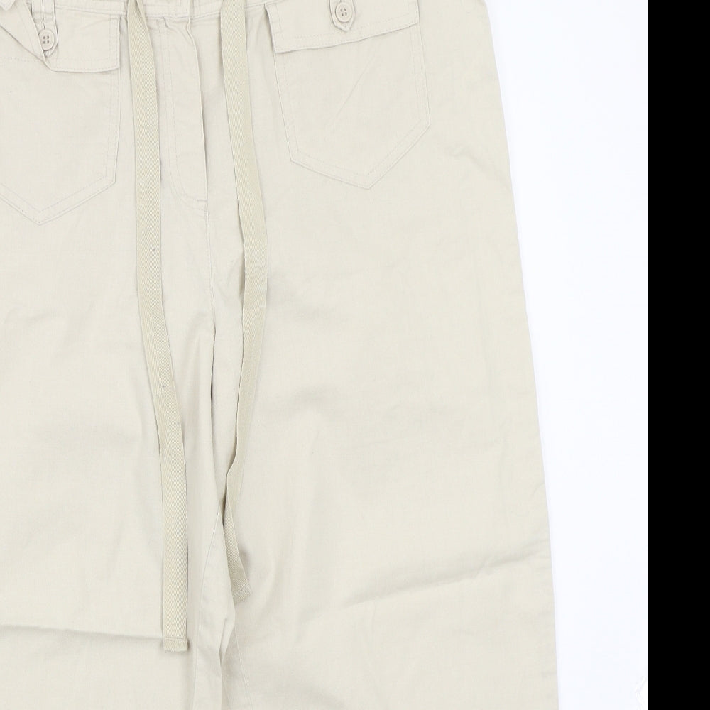 BHS Womens Beige   Trousers  Size 16 L21 in