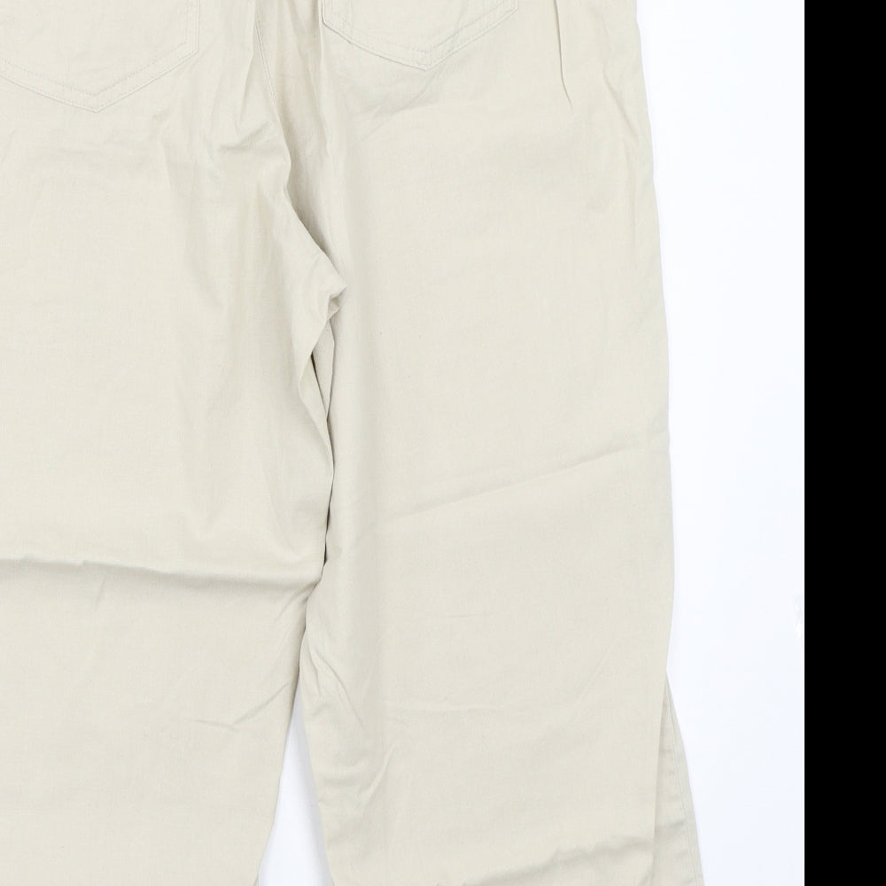 BHS Womens Beige   Trousers  Size 16 L21 in