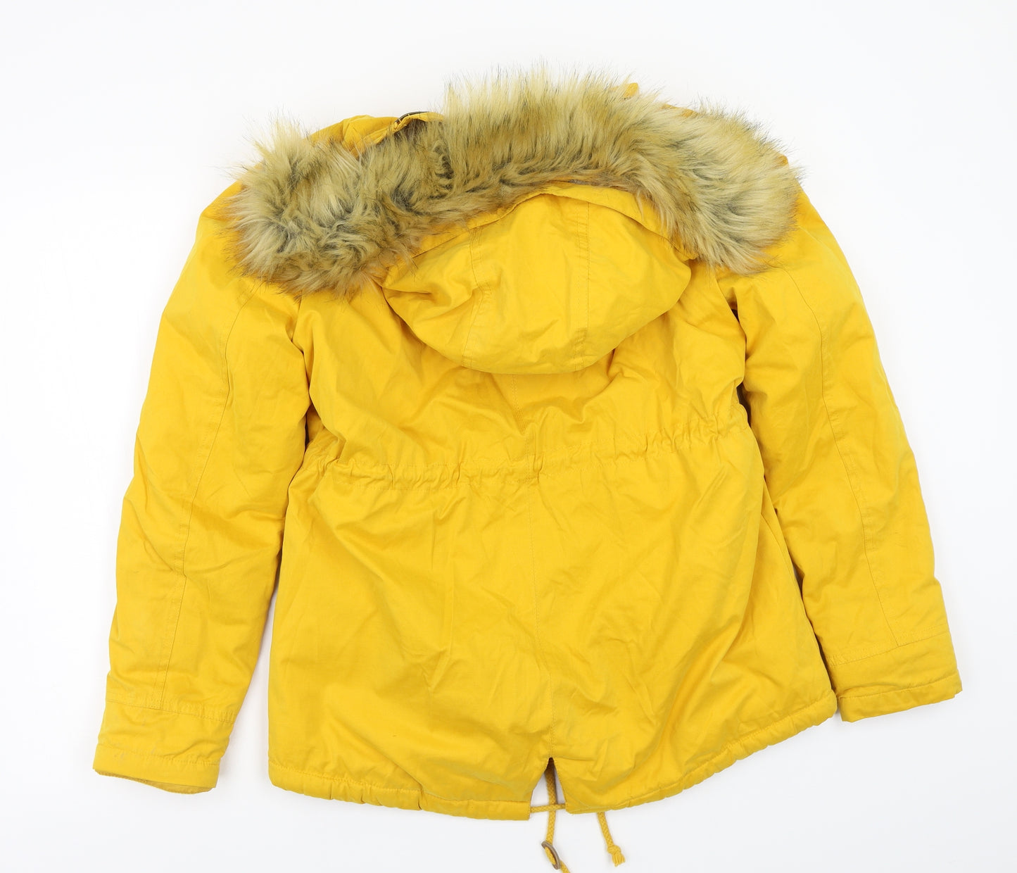 SoulCal&Co Womens Yellow   Jacket Coat Size 10