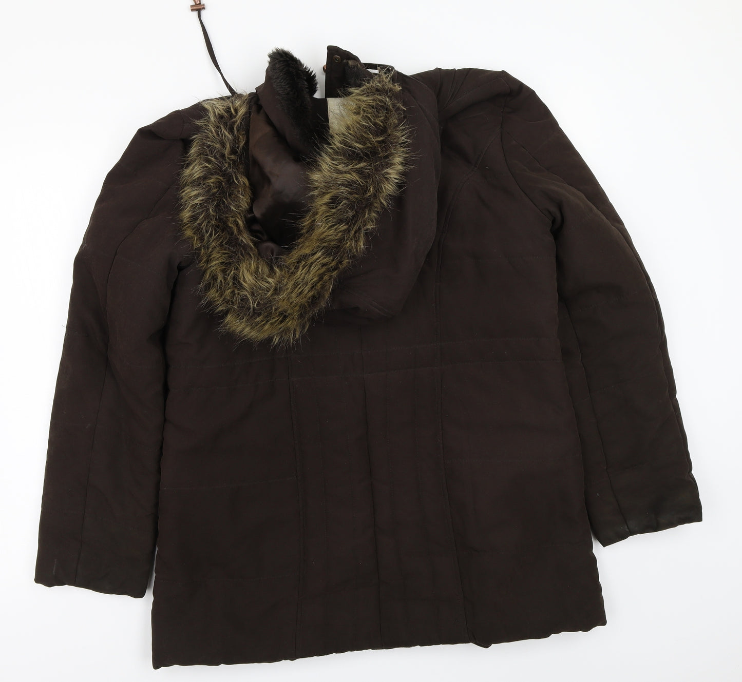 BHS Womens Brown   Jacket Coat Size 14