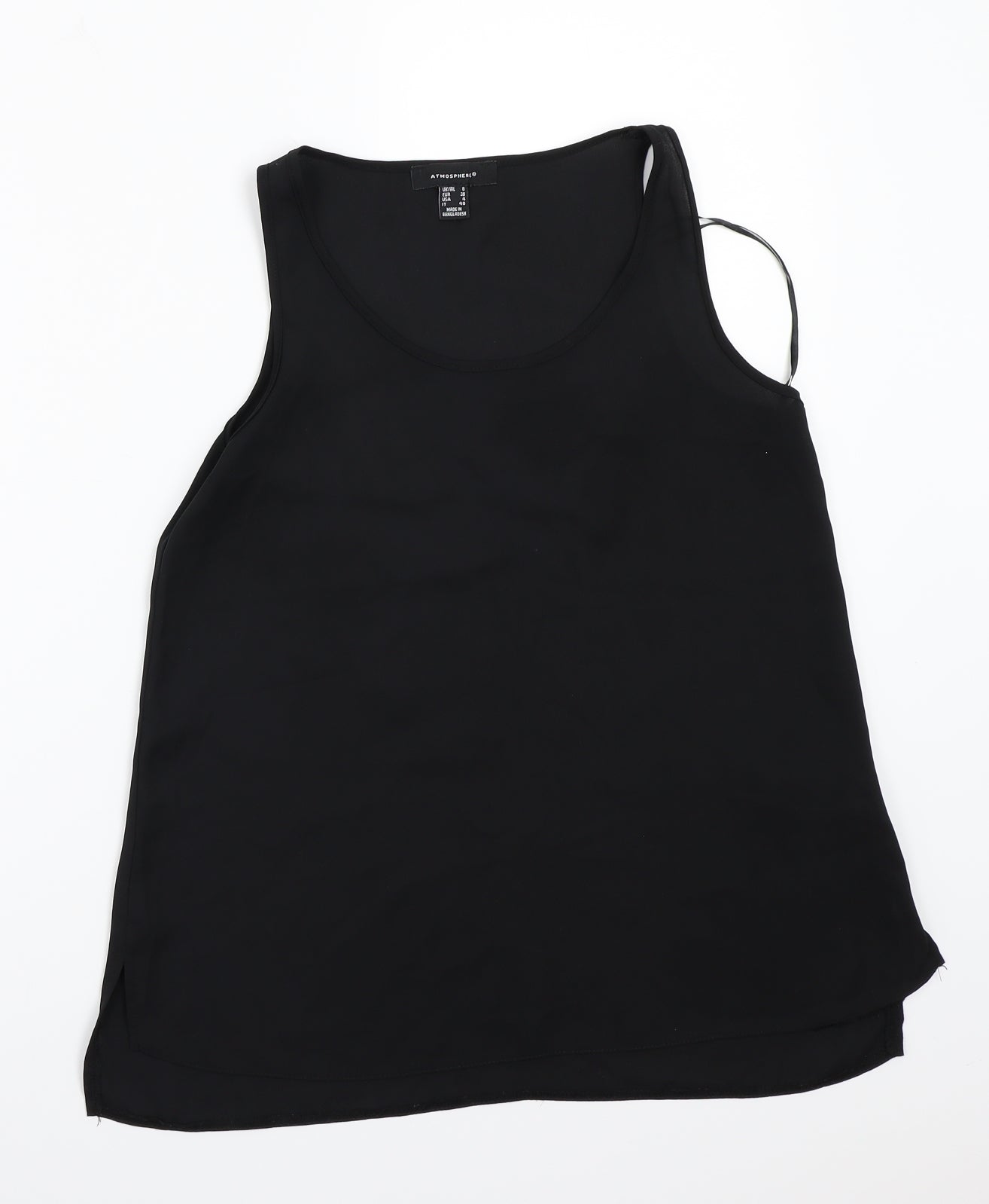 Primark Womens Black   Basic T-Shirt Size 8