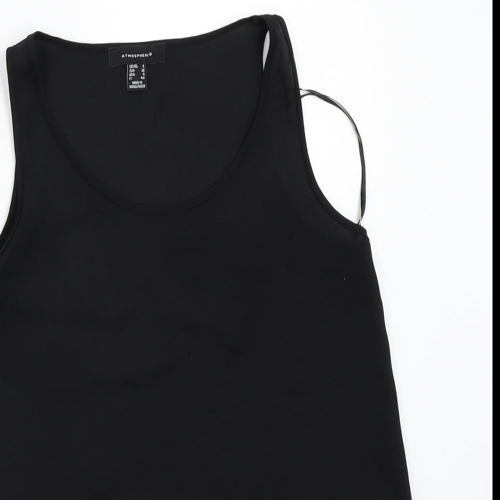 Primark Womens Black   Basic T-Shirt Size 8