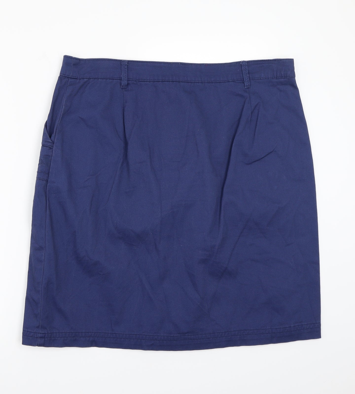 Mantaray Womens Blue   A-Line Skirt Size 16
