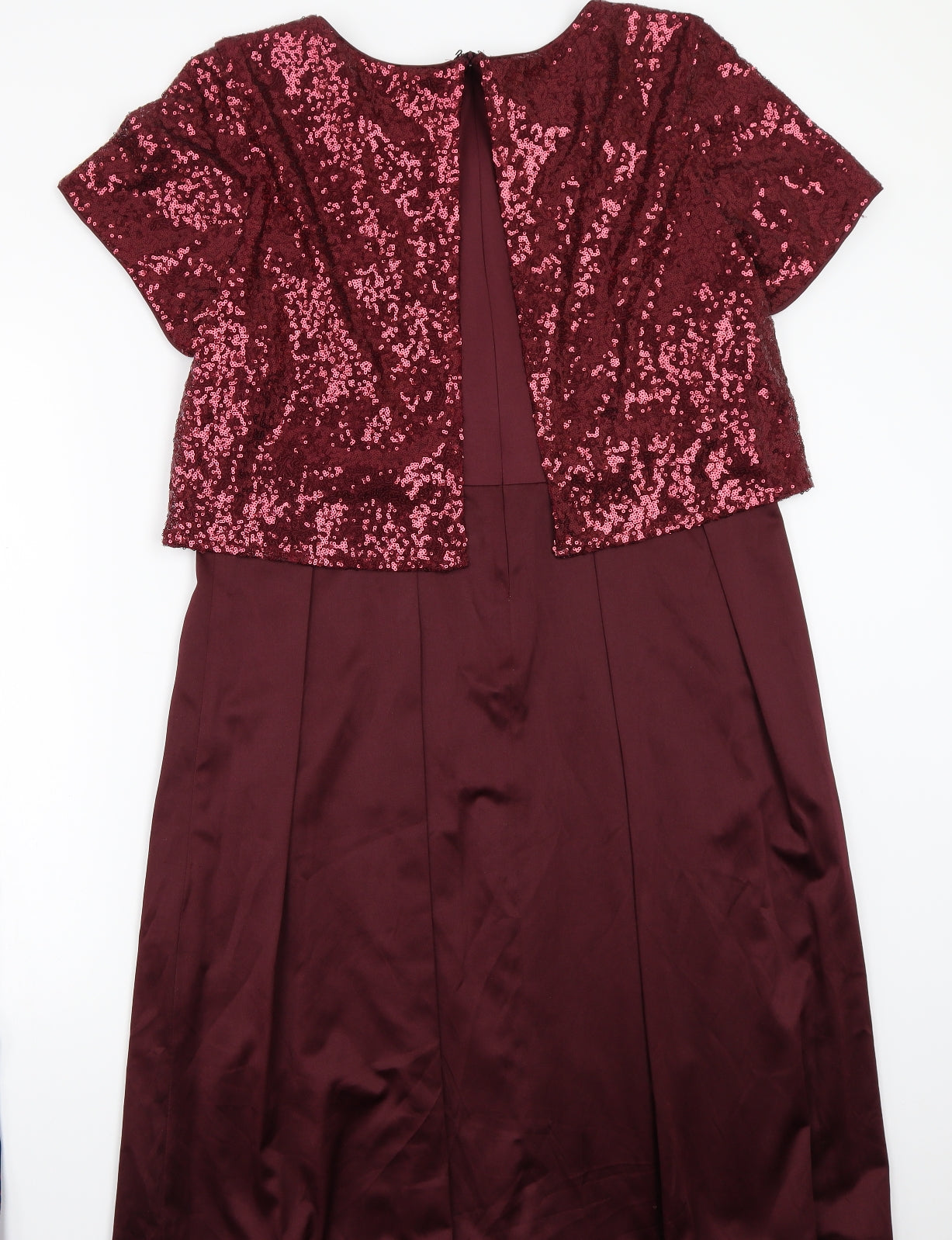 Roman Womens Red   Ball Gown  Size 16