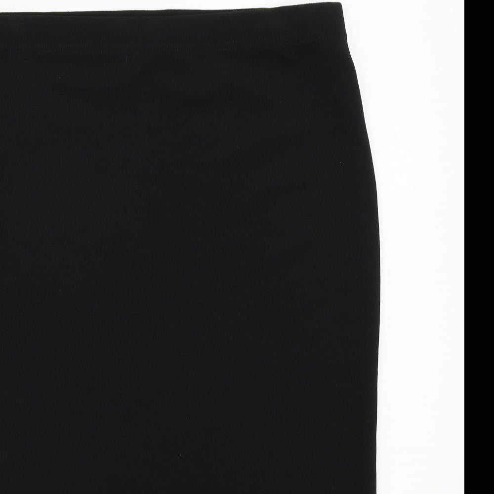 Peacocks Womens Black   A-Line Skirt Size 16
