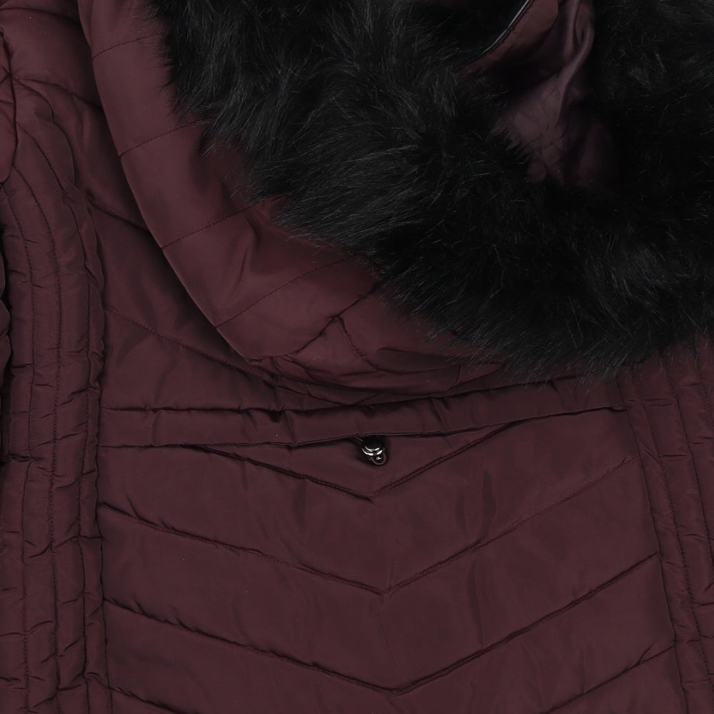 F&F Womens Purple   Jacket Coat Size 16