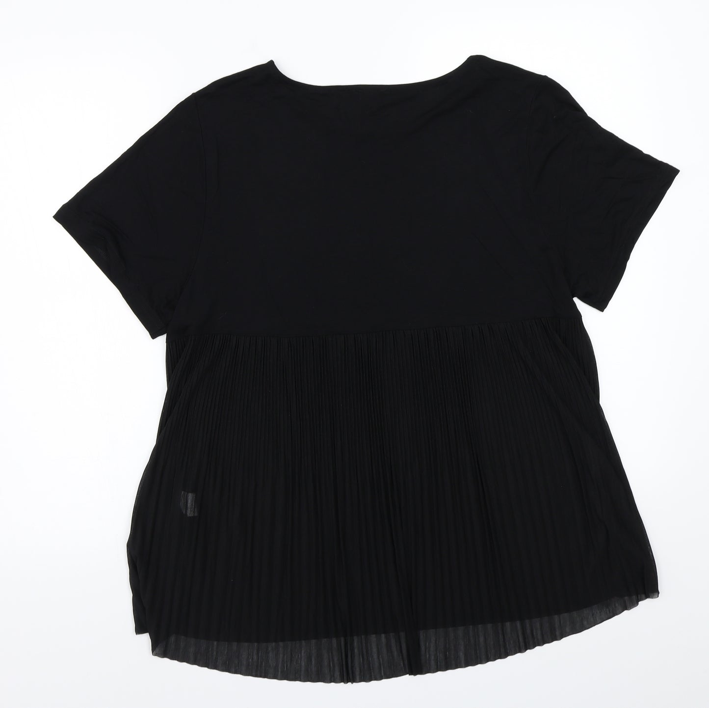 River Island Womens Black   Basic T-Shirt Size 16