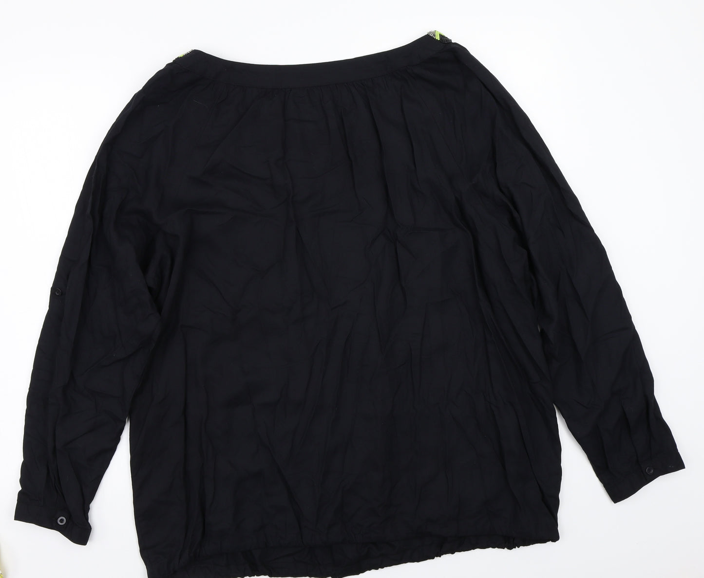 George Womens Black   Basic Blouse Size 18
