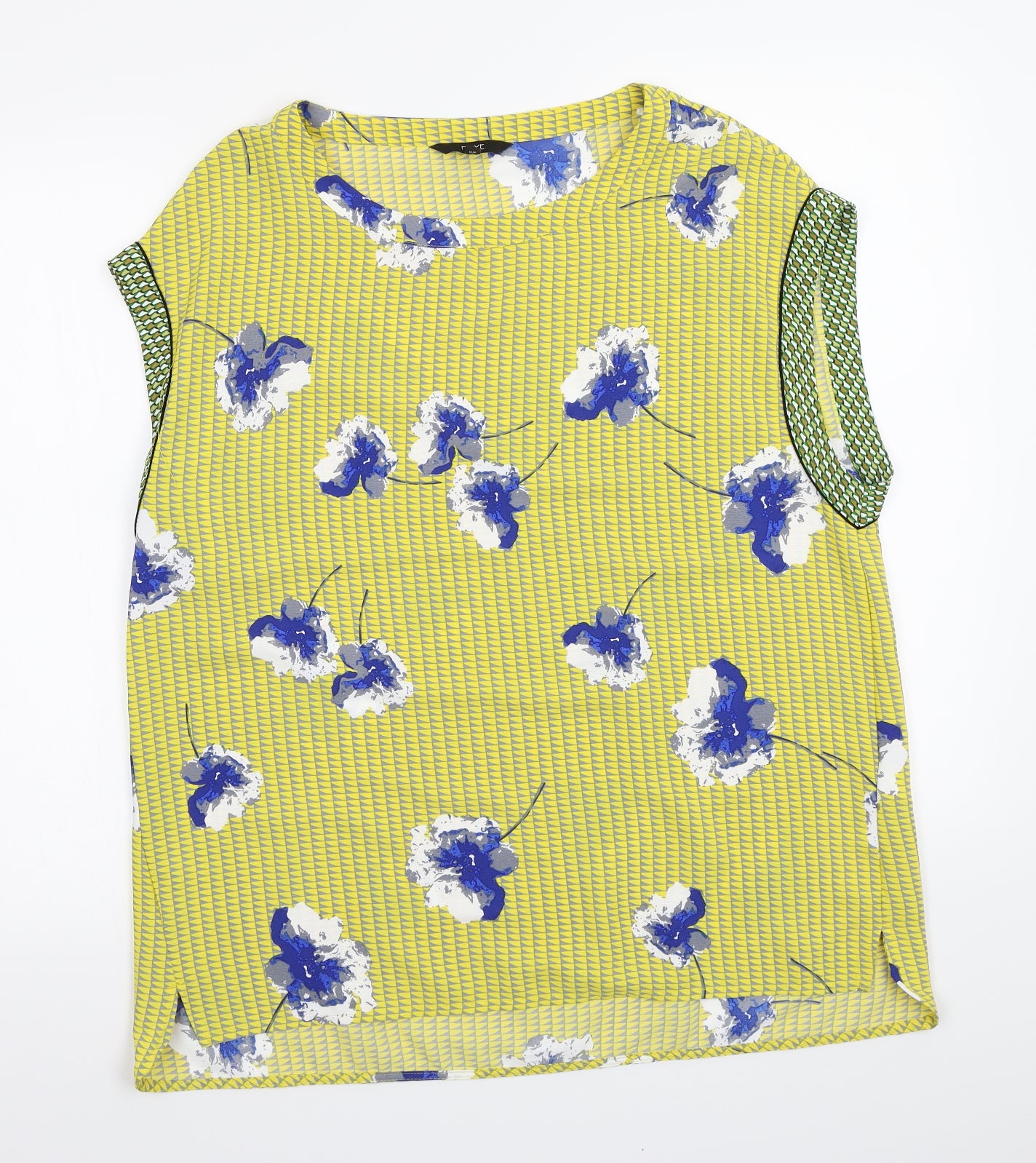 NEXT Womens Yellow   Basic Blouse Size 16