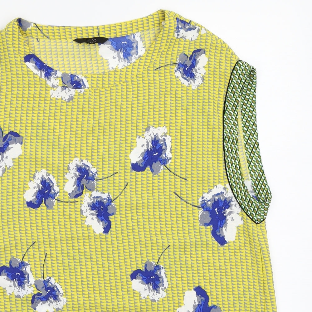 NEXT Womens Yellow   Basic Blouse Size 16
