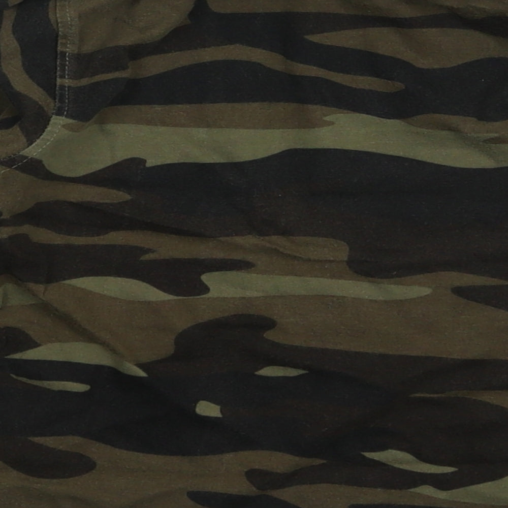 Preworn Boys Multicoloured Camouflage  Basic T-Shirt Size 4-5 Years
