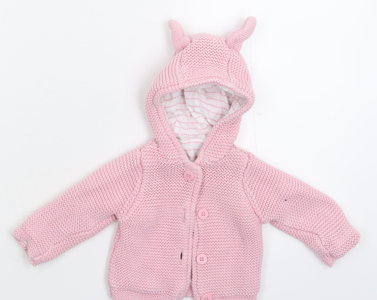 Merc Girls Pink  Knit Jacket  Size Newborn