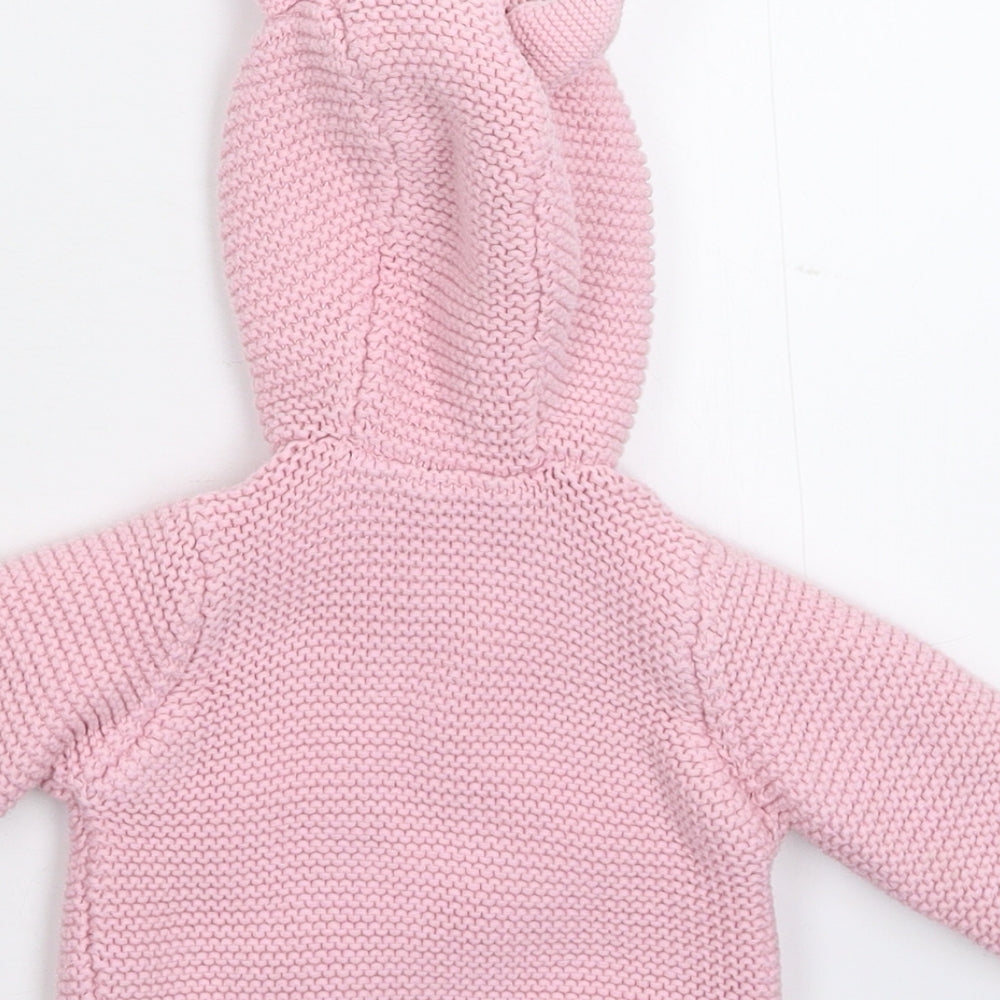 Merc Girls Pink  Knit Jacket  Size Newborn