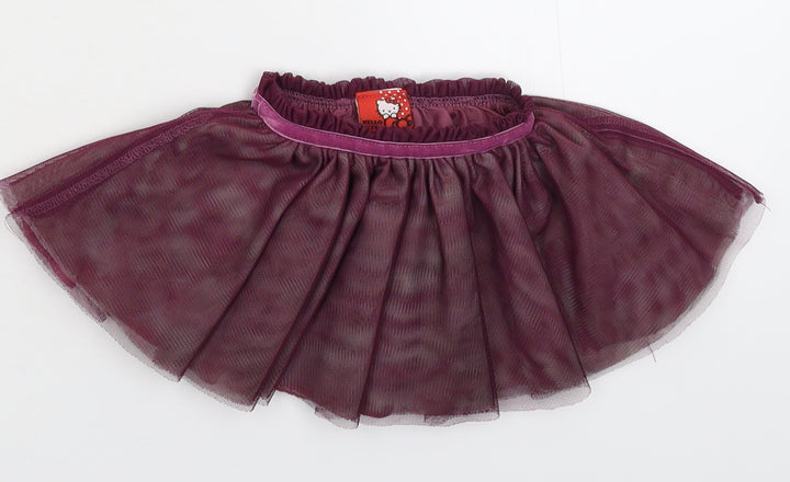 Hello Kitty Girls Purple Tutu Skirt Size 0-3 Months