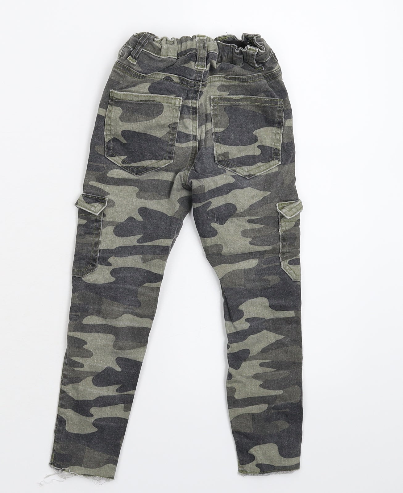 Denim & Co. Boys Multicoloured Camouflage  Skinny Jeans Size 4-5 Years
