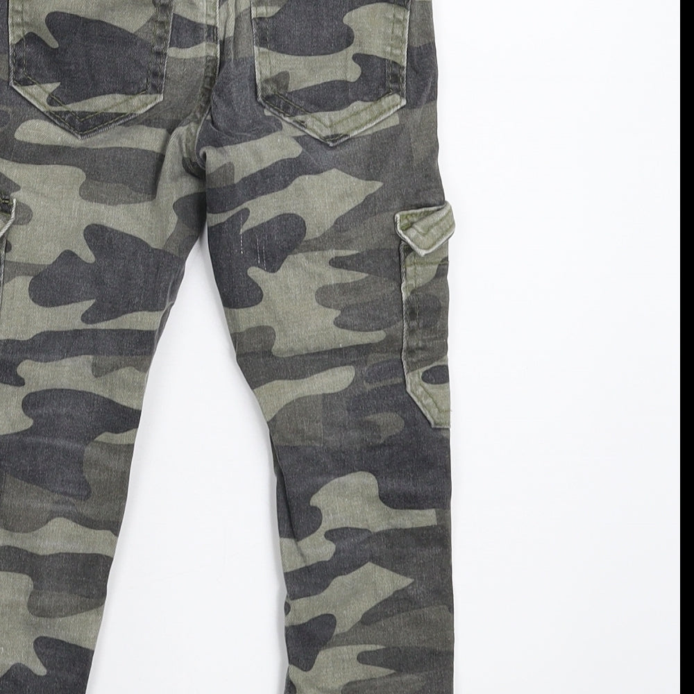 Denim & Co. Boys Multicoloured Camouflage  Skinny Jeans Size 4-5 Years