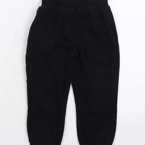 Primark Boys Black   Jogger Trousers Size 3-4 Years