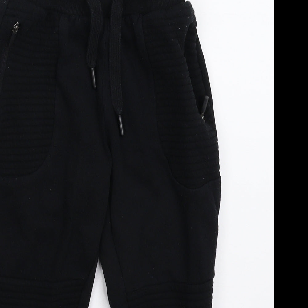 Primark Boys Black   Jogger Trousers Size 3-4 Years