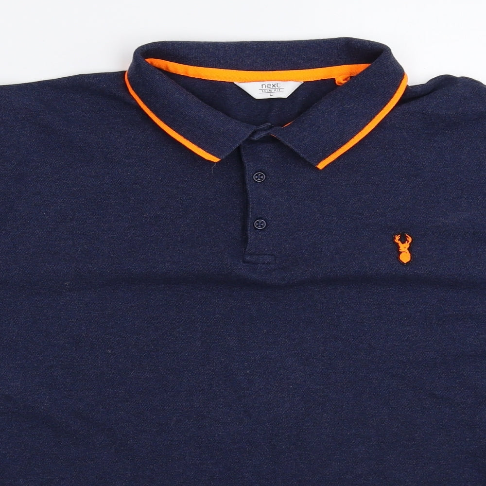 NEXT Mens Blue    Polo Size L