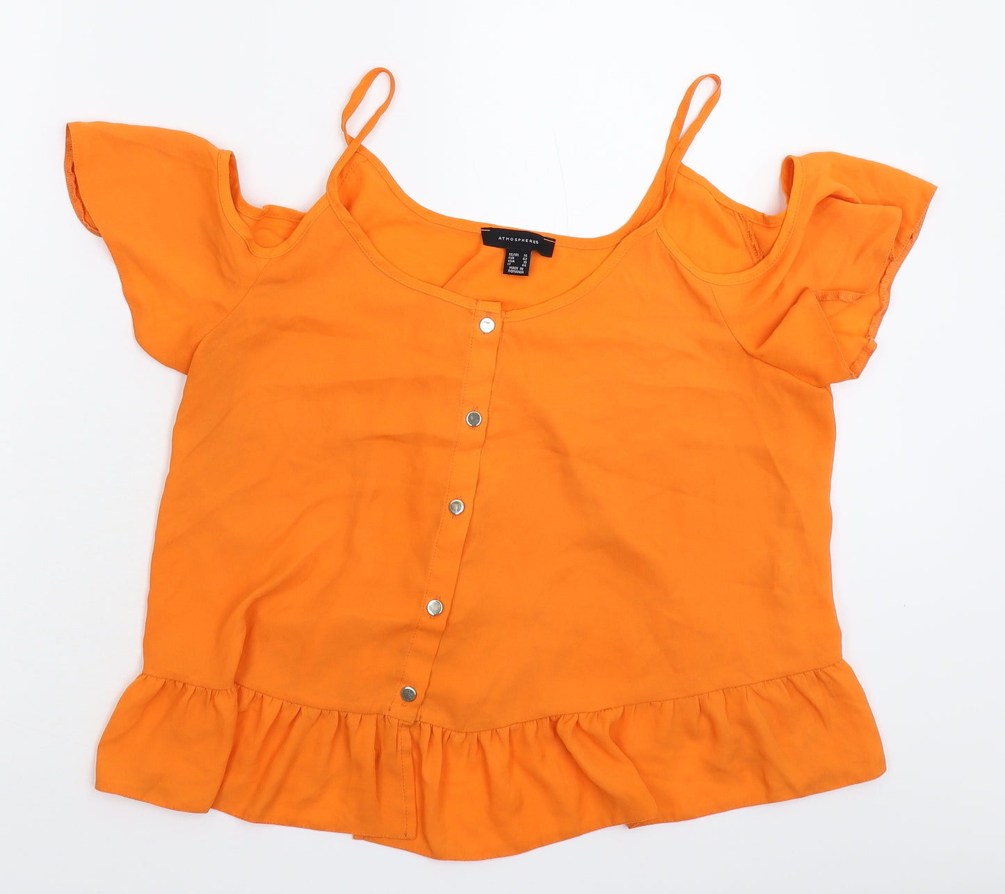 Atmosphere Womens Orange   Basic Tank Size 14