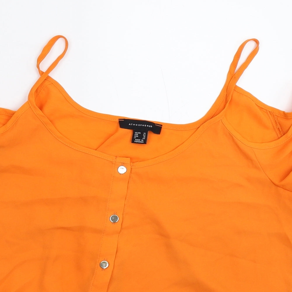Atmosphere Womens Orange   Basic Tank Size 14