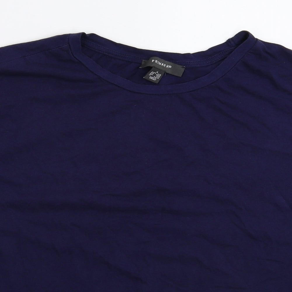 Primark Womens Blue   Basic T-Shirt Size 14