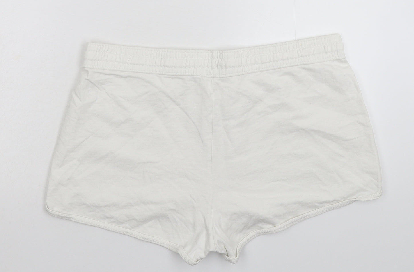 Matalan Womens White   Sweat Shorts Size 14