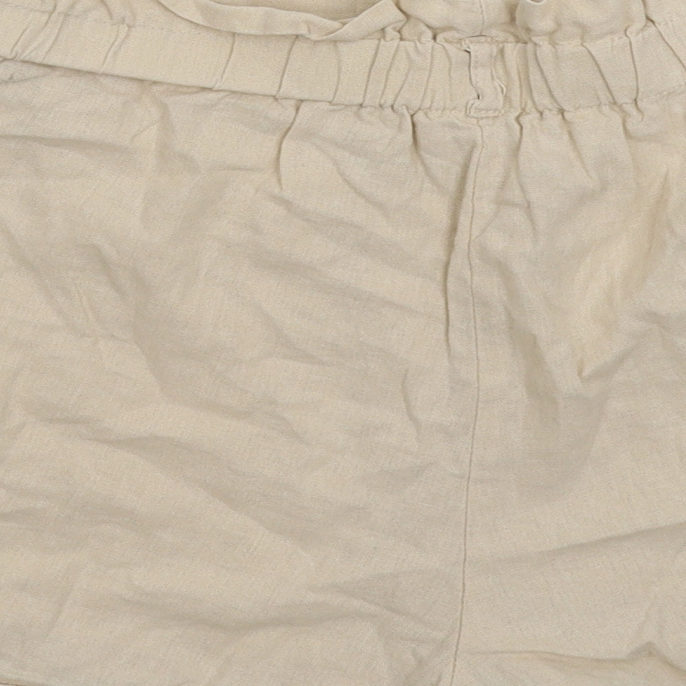 Primark Womens Beige   Hot Pants Shorts Size 14