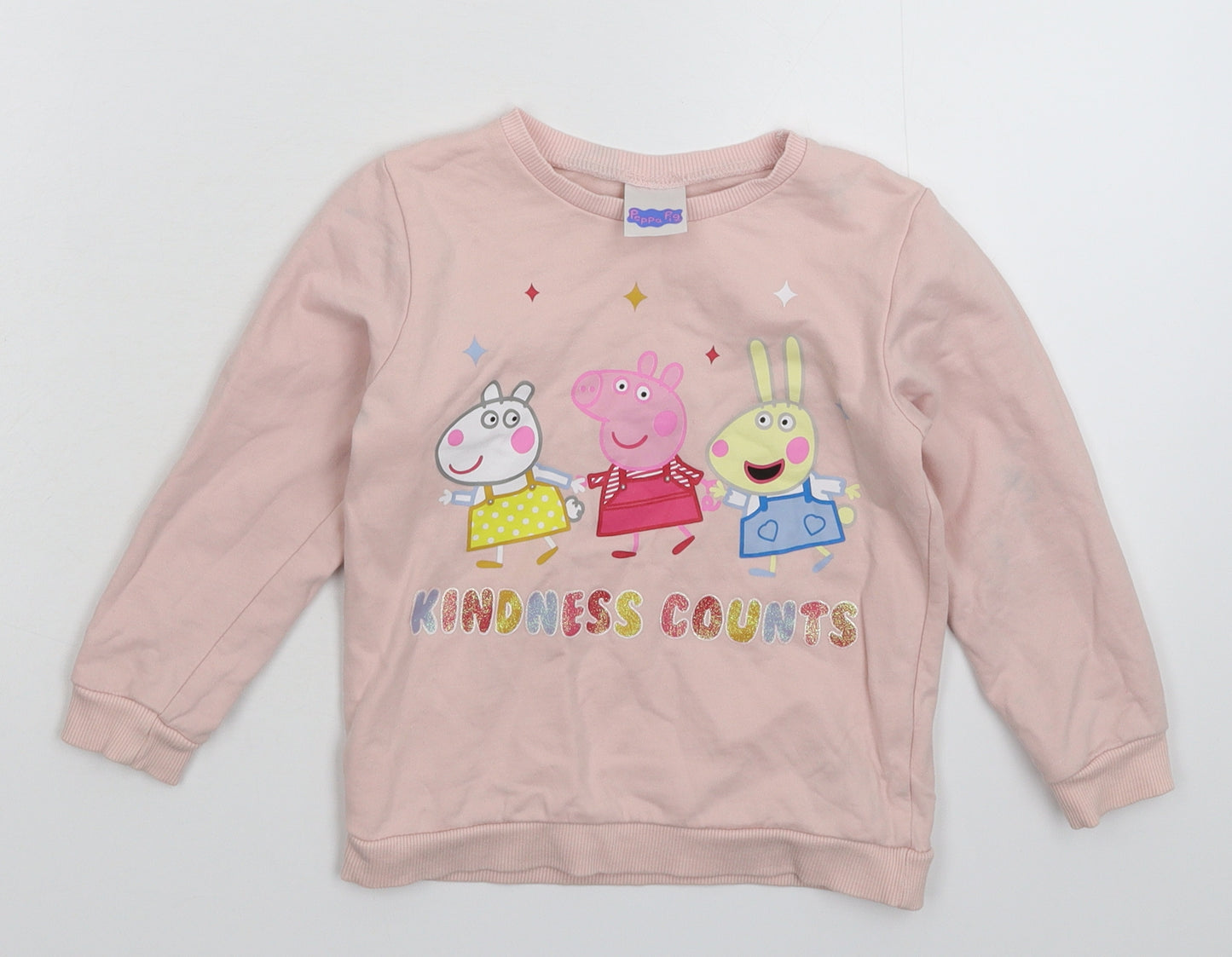 George Girls Pink   Pullover Sweatshirt Size 3 Years