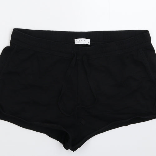 Papaya Womens Black   Hot Pants Shorts Size 14
