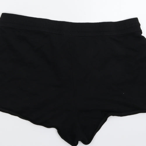 Papaya Womens Black   Hot Pants Shorts Size 14