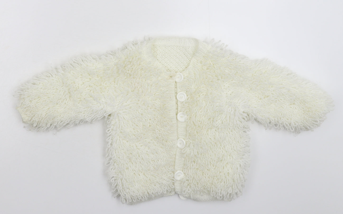 Preworn Girls White   Jacket  Size S