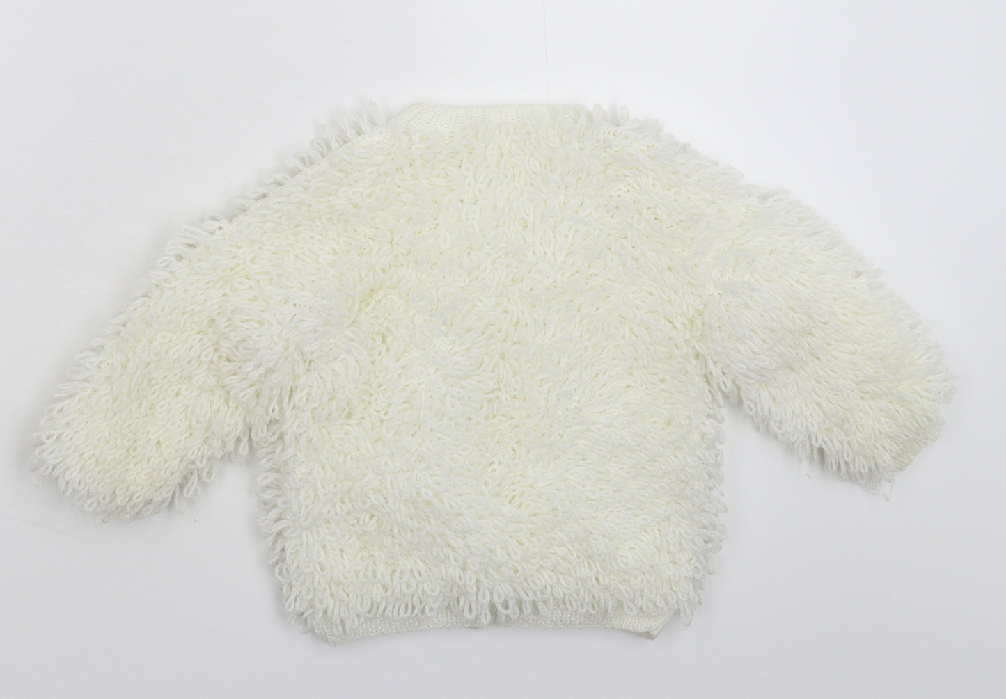 Preworn Girls White   Jacket  Size S