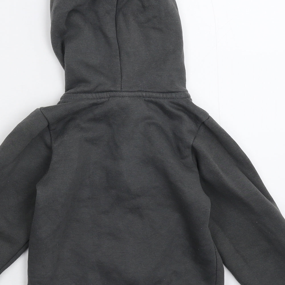 McKenzie Boys Grey   Full Zip Hoodie Size 4-5 Years
