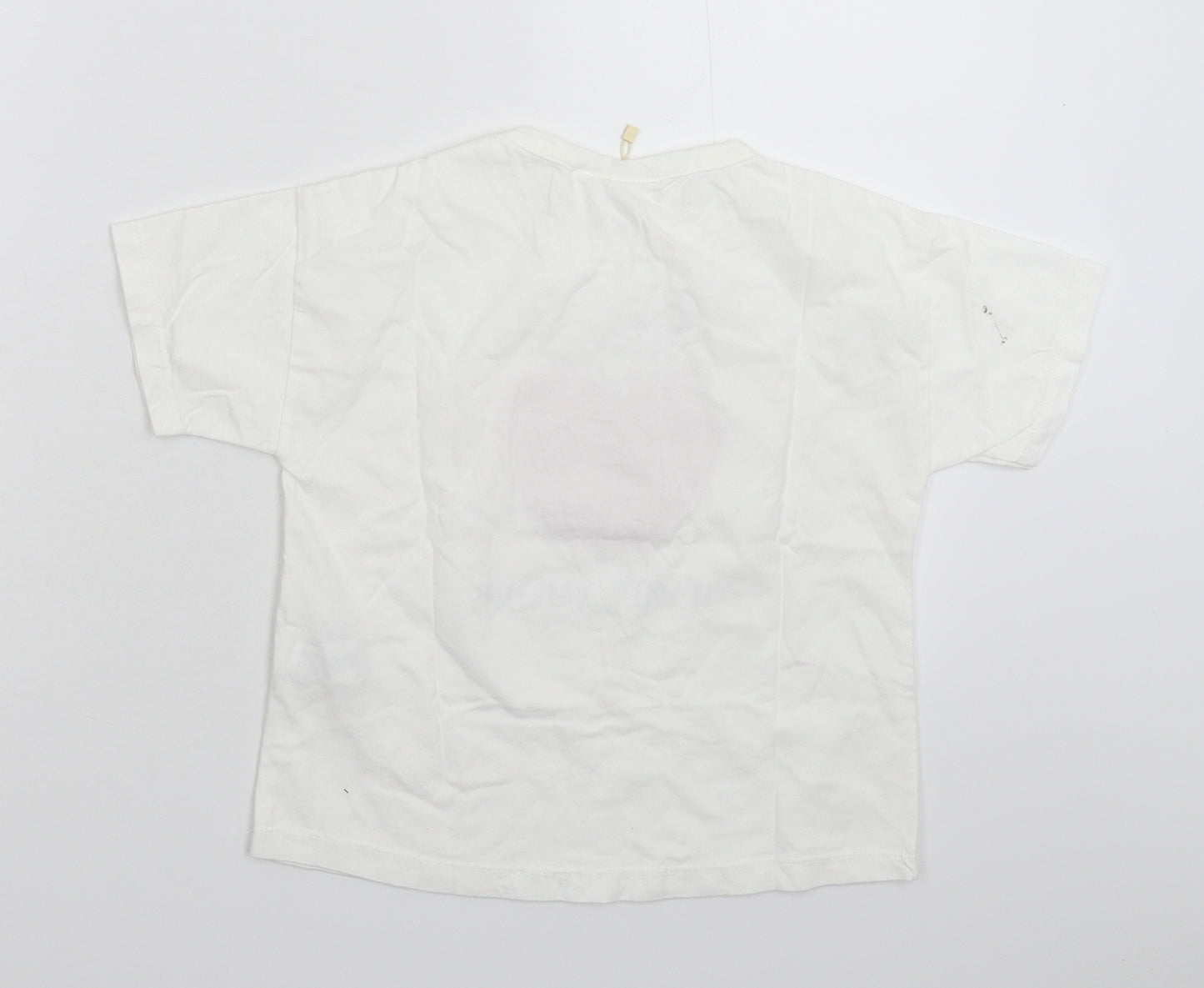Zara Boys White   Basic T-Shirt Size 2-3 Years