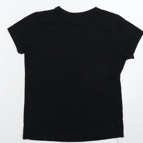 Primark Boys Black   Basic T-Shirt Size 10-11 Years