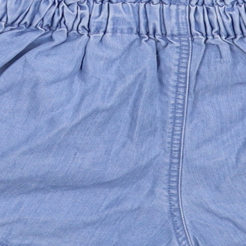 Zara Girls Blue   Hot Pants Shorts Size 2-3 Years