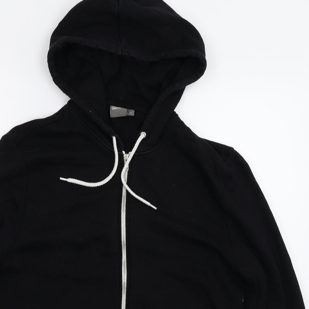ASOS Mens Black   Full Zip Hoodie Size M