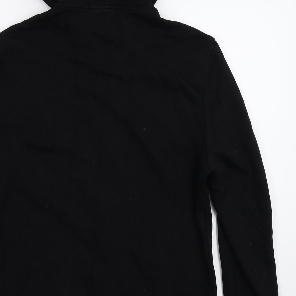 ASOS Mens Black   Full Zip Hoodie Size M