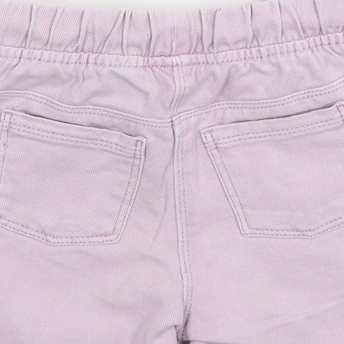 NEXT Girls Pink  Denim Hot Pants Shorts Size 2-3 Years