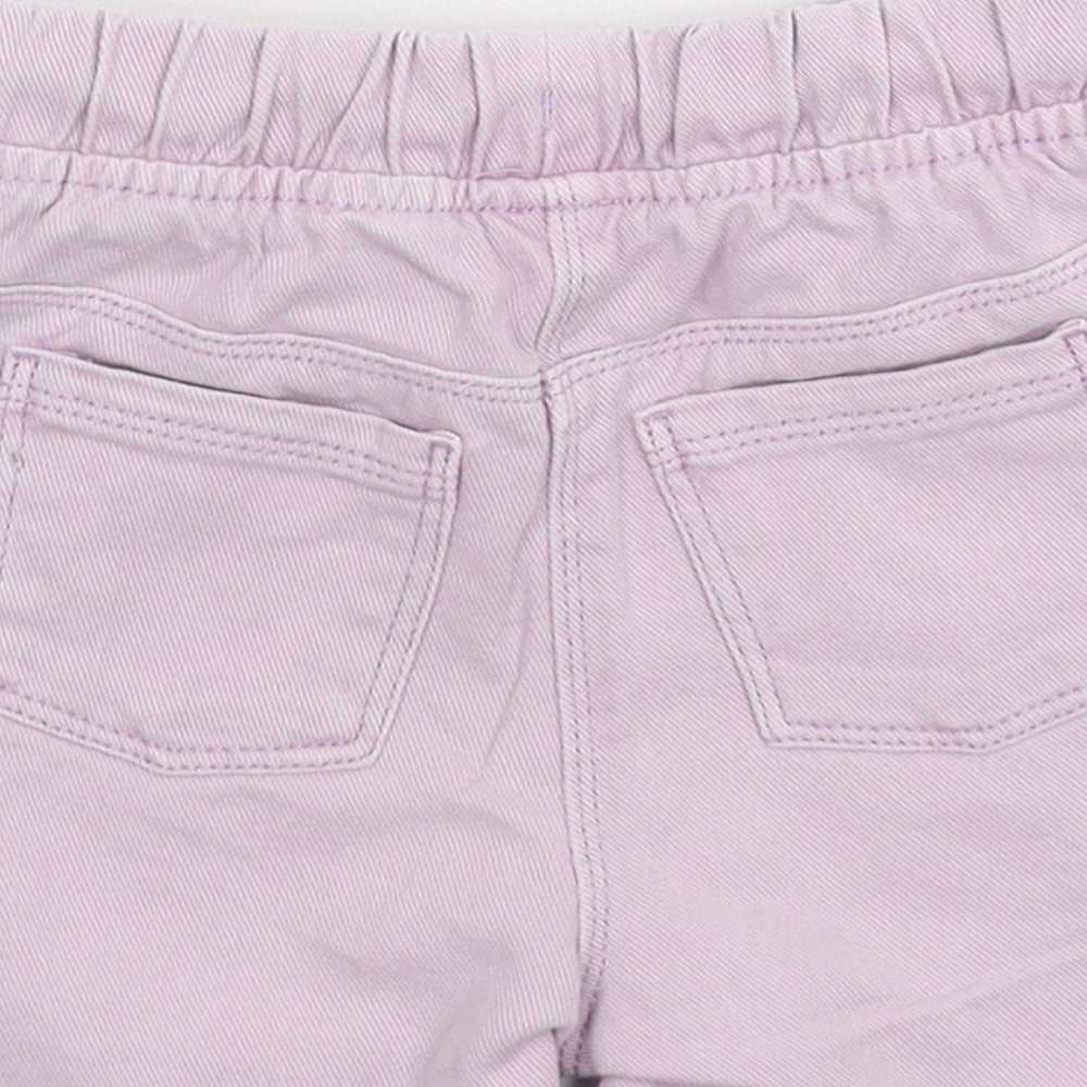 NEXT Girls Pink  Denim Hot Pants Shorts Size 2-3 Years