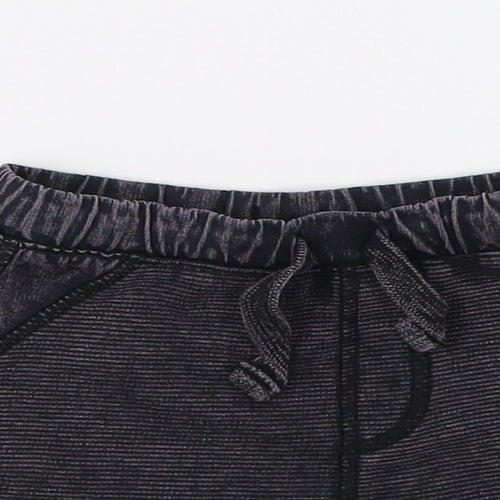 Fred & flo Baby Black   Cropped Trousers Size 6-9 Months