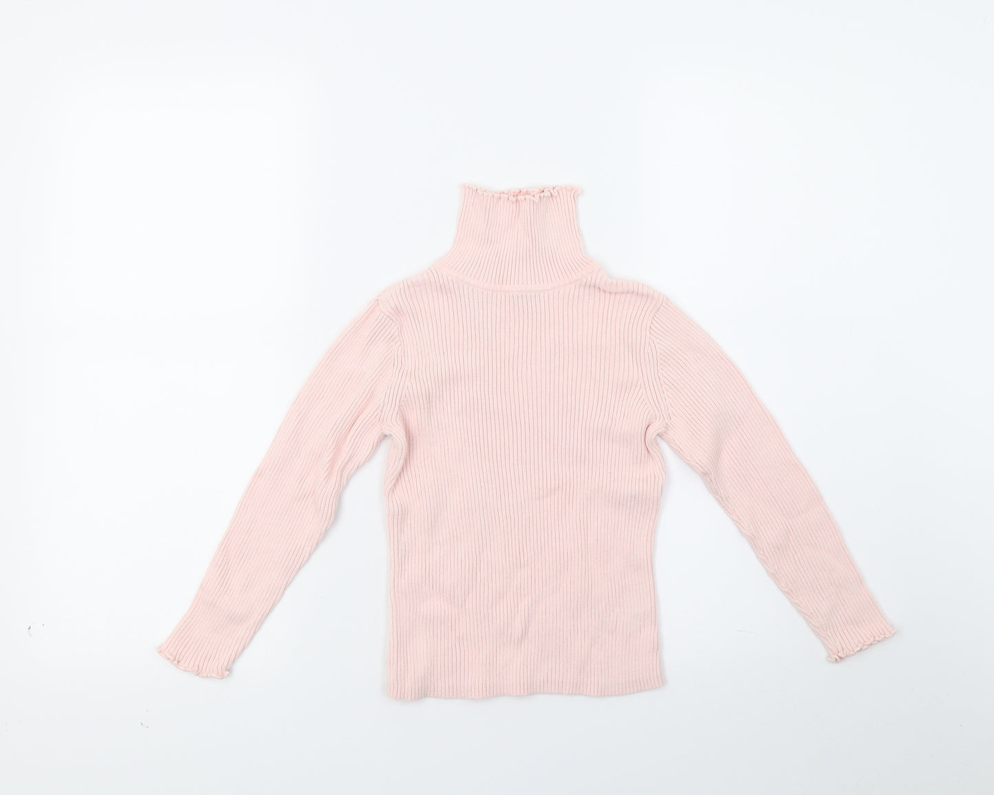George Girls Pink  Knit Pullover Jumper Size 5-6 Years
